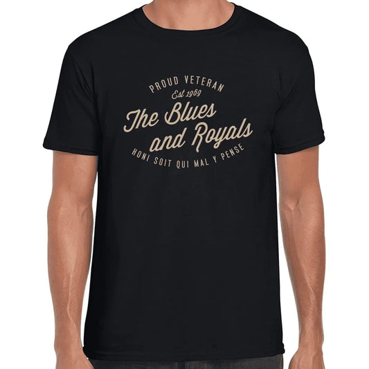 The Blues and Royals Vintage T Shirt redplume