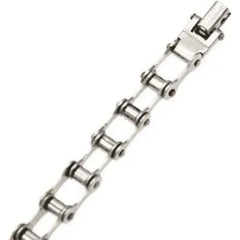 Titanium Bike Chain Style Bracelet redplume