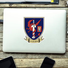 UV Laminated Royal Engineers 591 SQN EOD High-Quality Vinyl Sticker - 100mm redplume