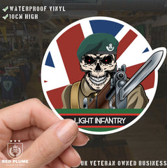 Vinyl Fix Bayonets Light Infantry Sticker redplume