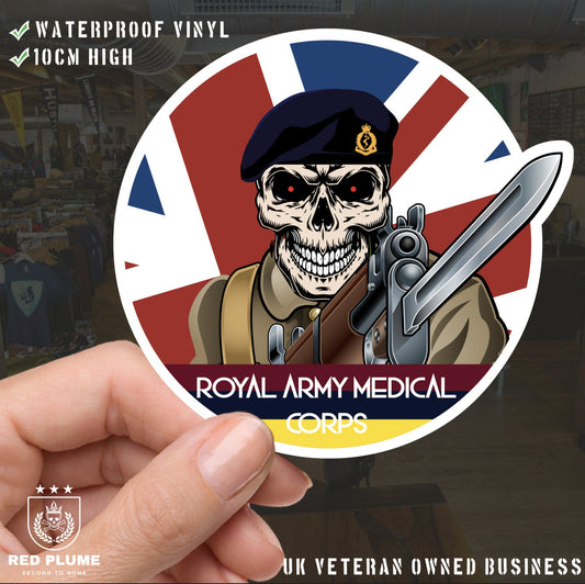 Vinyl Fix Bayonets Royal Army Medical Corps Sticker redplume