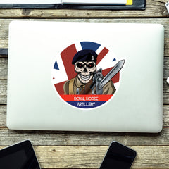 Vinyl Fix Bayonets Royal Horse Artillery Sticker redplume
