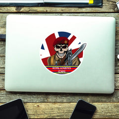 Vinyl Fix Bayonets Royal Logistics Corps Airborne Sticker redplume