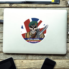 Vinyl Fix Bayonets Royal Marine Commando Sticker redplume