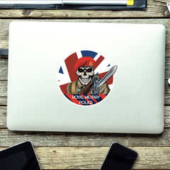 Vinyl Fix Bayonets Royal Military Police Sticker redplume