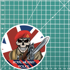 Vinyl Fix Bayonets Royal Military Police Sticker redplume