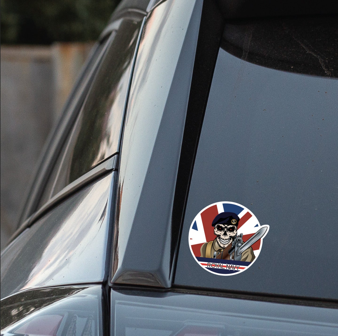 Vinyl Fix Bayonets Royal Navy Sticker redplume
