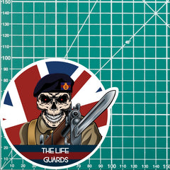Vinyl Fix Bayonets The Life Guards Sticker redplume