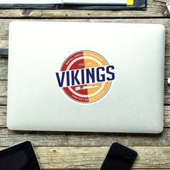 Waterproof Vinyl Decal - Royal Anglian Vikings | Retro | UV Laminated redplume