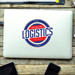 Waterproof Vinyl Decal - Royal Logistics Corps RLC | Retro Style UV Laminated redplume