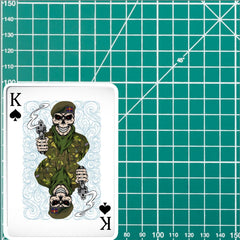 Welsh Guards King of Spades Waterproof Vinyl Sticker/Decal 10cm redplume