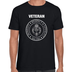 Welsh Guards Veteran T Shirt redplume