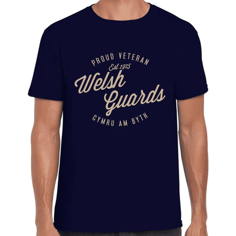 Welsh Guards Vintage T Shirt redplume