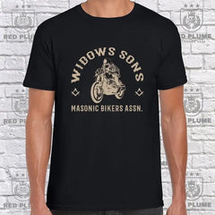 Widows Sons Cafe Racer T Shirt redplume