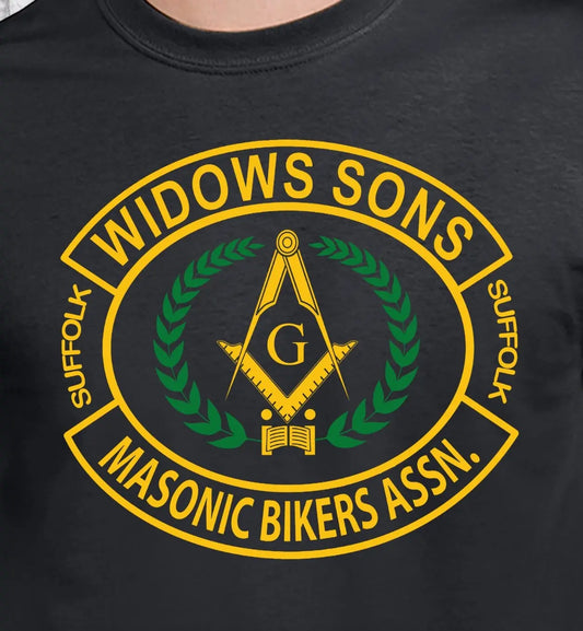 Widows Sons Chapter - Suffolk T Shirt - Red Plume