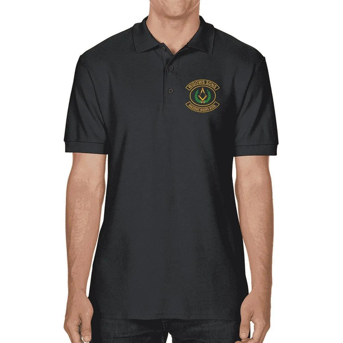 Widows Sons Embroidered Polo Shirt redplume