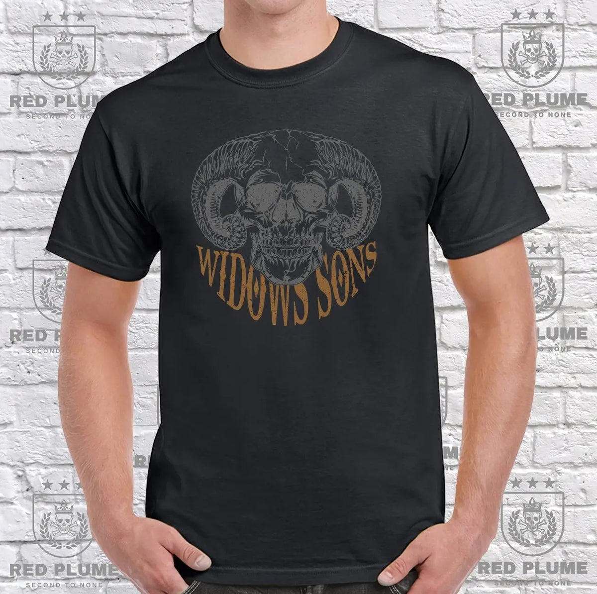 Widows Sons GOAT T Shirt redplume