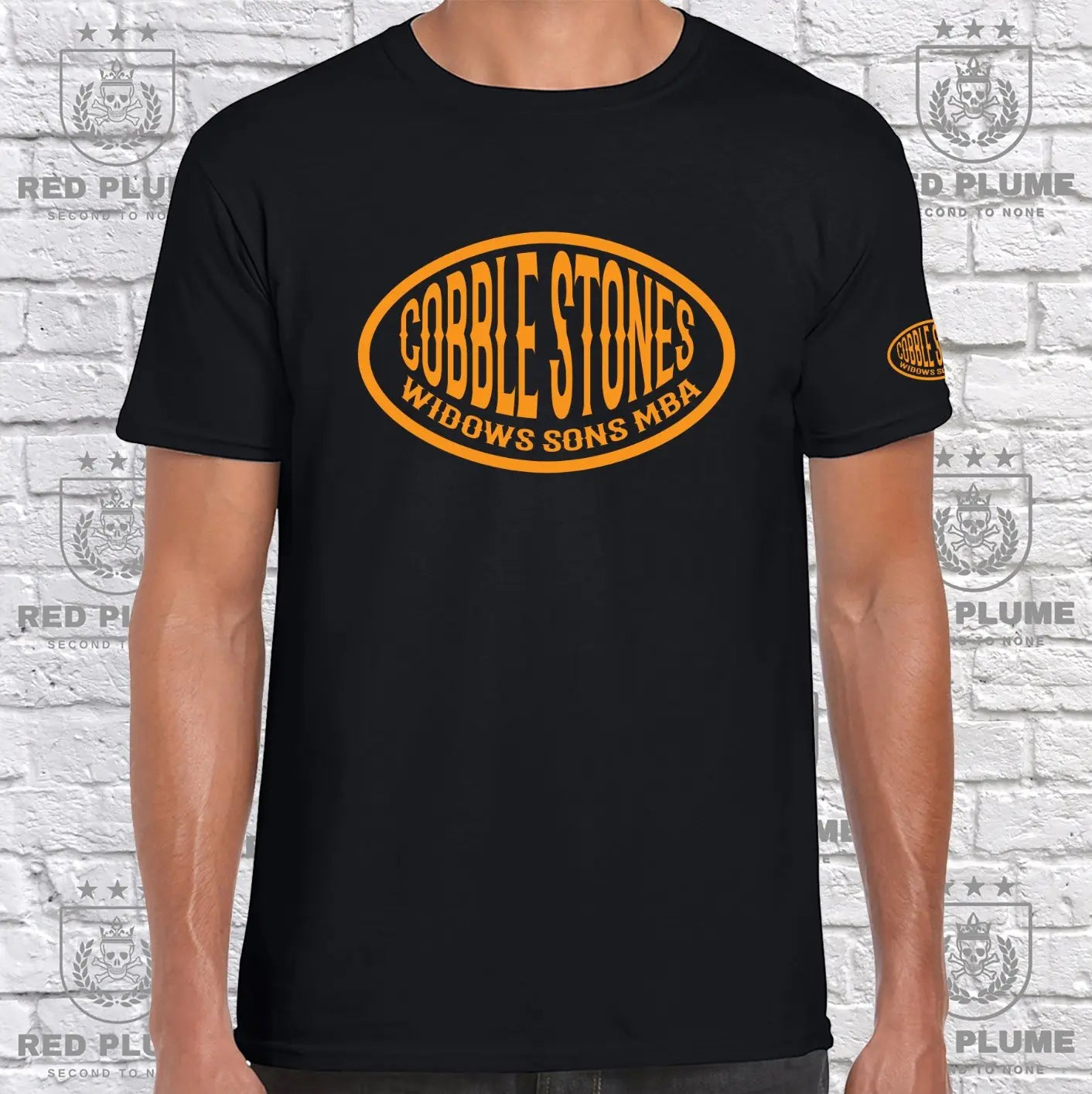 Widows Sons Oval T-Shirt - Cobble Stone Edition redplume