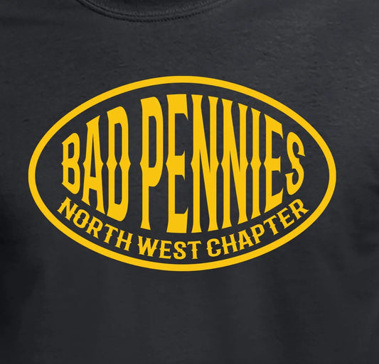 Widows Sons Oval T-Shirt -North West Bad Pennies Edition redplume