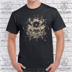 Widows Sons Splatter T Shirt redplume