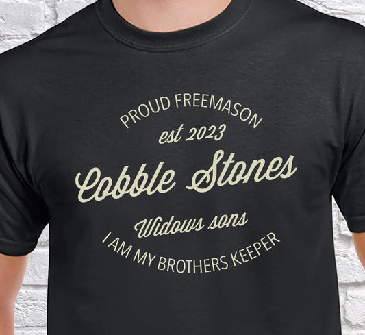 Widows Sons Vintage - Cobble Stones T Shirt redplume
