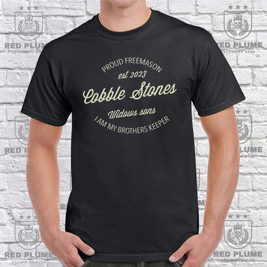 Widows Sons Vintage - Cobble Stones T Shirt redplume