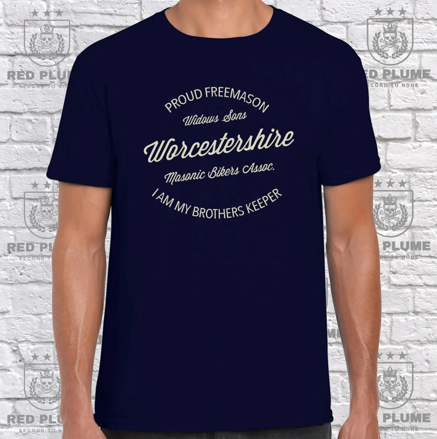 Widows Sons Vintage - Worcestershire T Shirt redplume