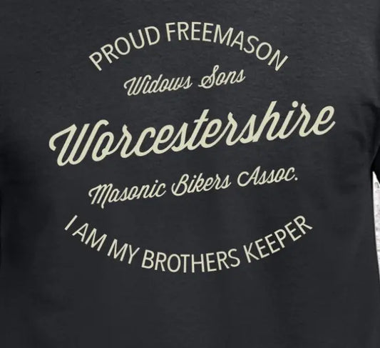 Widows Sons Vintage - Worcestershire T Shirt - Red Plume