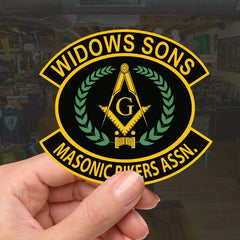 Widows Sons Vinyl Stickers/Decals redplume