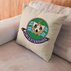 Worcestershire Freemasons Cushion Cover - Perfect Christmas Gift redplume