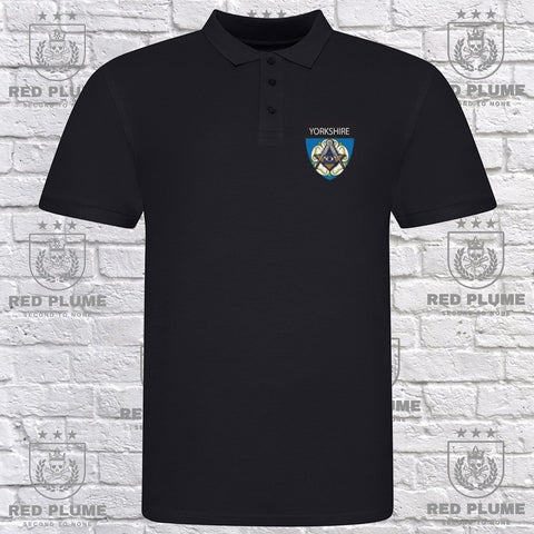 Yorkshire Craft Premium Polo Shirt redplume